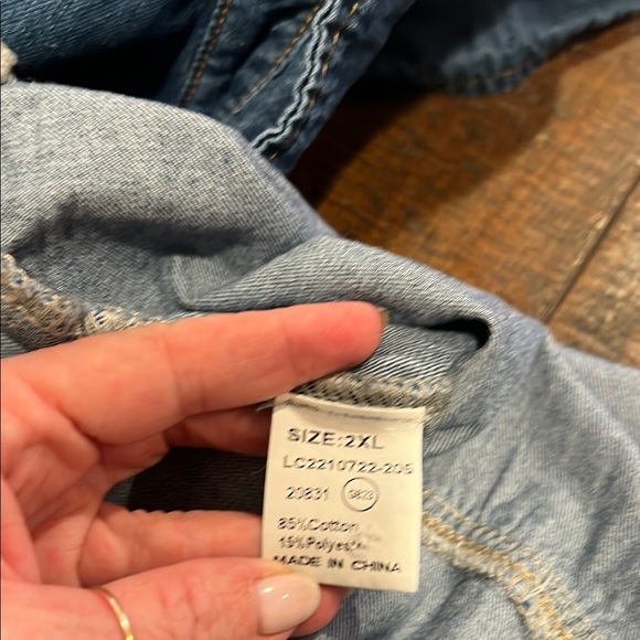 Women’s Blue Denim dress - Picture 2 of 3